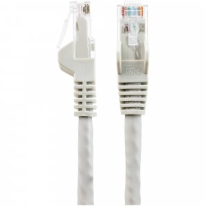 StarTech.com 3m CAT6 Ethernet Cable - LSZH (Low Smoke Zero Halogen) - 10 Gigabit 250Mhz 100W PoE RJ45 10GbE UTP Network Patch Cord Snagless with Strain Relief - Grey, CAT 6, ETL Verified, 24AWG
