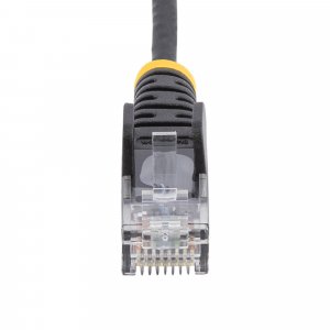StarTech.com 2 m CAT6 Cable - Slim - Snagless RJ45 Connectors - Black