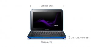 Samsung NS310-A01UK Intel Atom® N550 Netbook 25.6 cm (10.1") 1 GB DDR3-SDRAM 320 GB Windows 7 Starter