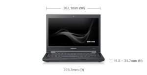 Samsung 4 400B2B Intel® Core™ i3 i3-2310M 31.8 cm (12.5") 4 GB DDR3-SDRAM 500 GB Windows 7 Professional Black