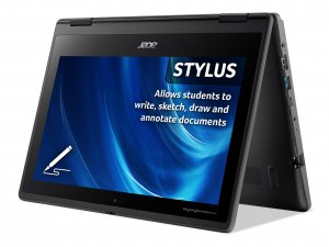 Acer TravelMate Spin B3 TMB311RN-32 (11.6" Full HD IPS Touchscreen, Intel Pentium Silver N6000, 4GB RAM, 128GB SSD, Windows 11 Pro Education)
