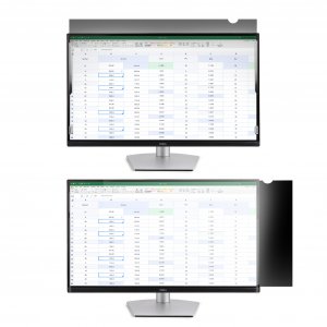 StarTech.com Monitor Privacy Screen for 23" Display - Computer Screen Security Filter - Blue Light Reducing Screen Protector Film - 16:9 Widescreen - Matte/Glossy - +/-30 Degree - TAA