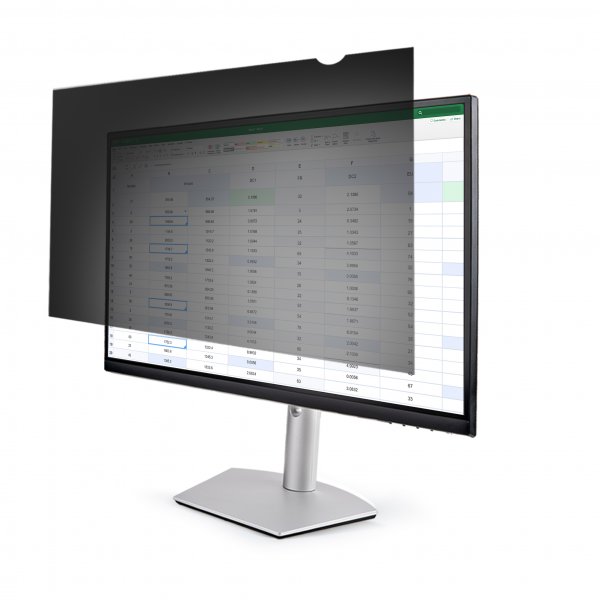 StarTech.com Monitor Privacy Screen for 21.5 inch PC Display - Computer Screen Security Filter - Blue Light Reducing Screen Protector Film - 16:9 Widescreen - Matte/Glossy - +/-30 Degree - TAA