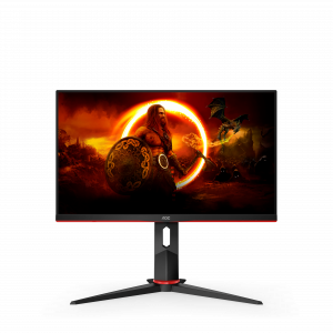 AOC G2 Q24G2A/BK computer monitor 60.5 cm (23.8") 2560 x 1440 pixels Quad HD LCD Black, Red