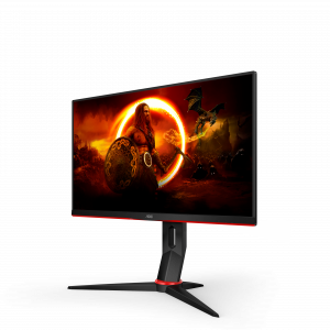 AOC G2 Q24G2A/BK computer monitor 60.5 cm (23.8") 2560 x 1440 pixels Quad HD LCD Black, Red