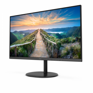 AOC V4 Q24V4EA computer monitor 60.5 cm (23.8") 2560 x 1440 pixels 2K Ultra HD LED Black
