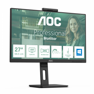 AOC Q27P3CW computer monitor 68.6 cm (27") 2560 x 1440 pixels Quad HD LED Black