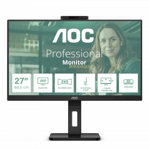 AOC Q27P3QW computer monitor 68.6 cm (27″) 2560 x 1440 pixels Quad HD Black