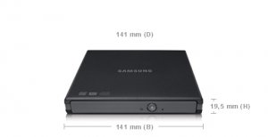 Samsung SE-S084F optical disc drive Black