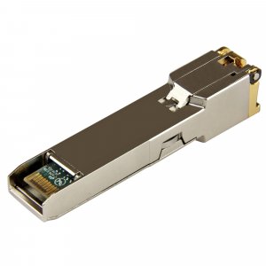 StarTech.com MSA Uncoded SFP Module - 1000BASE-TX - SFP to RJ45 Cat6/Cat5e - 1GE Gigabit Ethernet SFP - RJ-45 100m