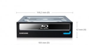 Samsung SH-B083L optical disc drive Internal Black