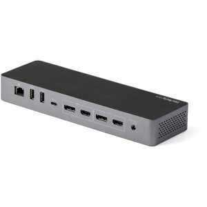 StarTech.com USB C Docking Station for Macbook Pro/Air-M1/M2/M3/M4, Thunderbolt Compatible, HDMI/DisplayPort, Dual 4K 60Hz/Single 8K, USB Type-C Laptop Dock, 96W Power Delivery, USB 10Gbps