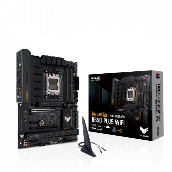 ASUS TUF GAMING B650-PLUS WIFI AMD B650 Socket AM5 ATX