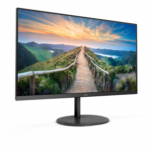 AOC V4 U27V4EA computer monitor 68.6 cm (27") 3840 x 2160 pixels 4K Ultra HD LED Black