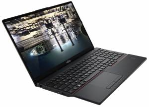 Fujitsu LIFEBOOK E5512A AMD Ryzen™ 5 PRO 5675U Laptop 39.6 cm (15.6") Full HD 16 GB DDR4-SDRAM 256 GB SSD Wi-Fi 6 (802.11ax) Windows 11 Pro Black