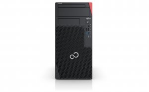 Fujitsu ESPRIMO P6012 Intel® Core™ i7 i7-12700 16 GB DDR4-SDRAM 512 GB SSD Windows 11 Pro Desktop PC Black, Red