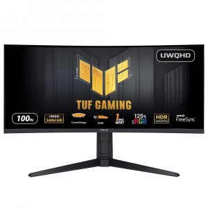 ASUS TUF Gaming VG34VQEL1A computer monitor 86.4 cm (34″) 3440 x 1440 pixels UltraWide Quad HD LED Black