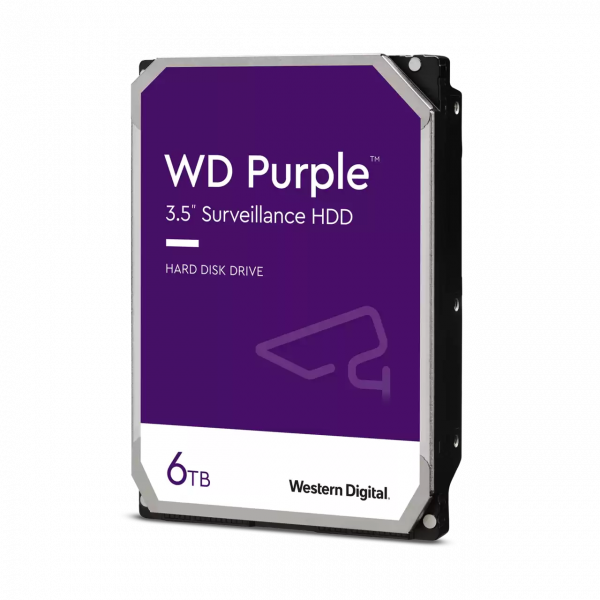 Western Digital Purple internal hard drive 6 TB 5400 RPM 256 MB 3.5" Serial ATA III