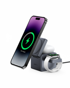 Anker Y1811HA1 mobile device charger Headset, Smartphone, Smartwatch Black USB Wireless charging Fast charging Indoor