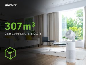 Acer AcerPure Cool C2 - 2-in-1 air purifier & circulator, with 4-in-1 HEPA filter