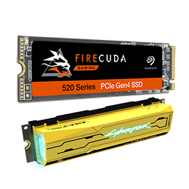 Seagate FireCuda 520 500 GB M.2 PCI Express 4.0 NVMe 3D TLC NAND