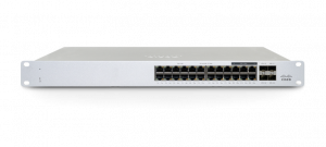 Cisco Meraki MS130-24P Managed L2 Gigabit Ethernet (10/100/1000) Power over Ethernet (PoE) 1U White