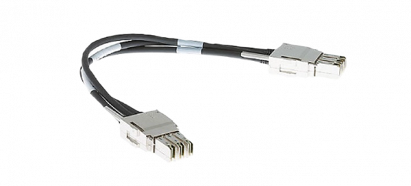 Cisco Meraki STACK-T1-3M-M networking cable Black, Grey