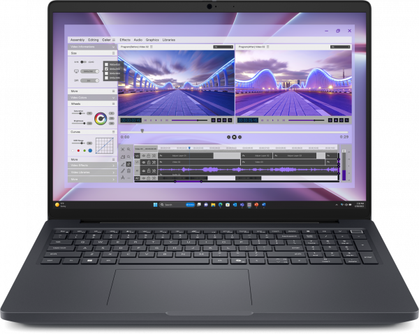 DELL Pro Max 16 MC16250 Intel Core Ultra 7 265H Mobile workstation 40.6 cm (16") Full HD+ 32 GB DDR5-SDRAM 1 TB SSD NVIDIA RTX PRO 500 Blackwell Wi-Fi 7 (802.11be) Windows 11 Pro UK English Black