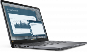 DELL Pro 14 PC14255 AMD Ryzen™ 5 PRO PRO 230 Laptop 35.6 cm (14") Full HD+ 16 GB DDR5-SDRAM 512 GB SSD Wi-Fi 6E (802.11ax) Windows 11 Pro UK English Black