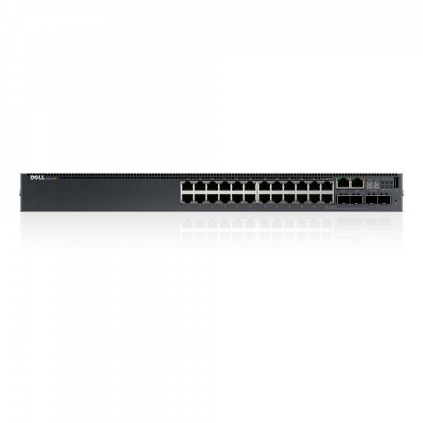 DELL N3024EP Managed L3 Gigabit Ethernet (10/100/1000) Power over Ethernet (PoE) 1U Black