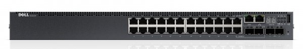 DELL N3024ET-ON L3 Gigabit Ethernet (10/100/1000) 1U Black
