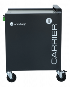 lockncharge Carrier 30 Portable device management cart Black, Blue, Green, Metallic