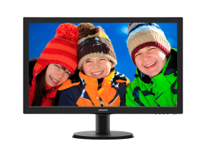 Philips V Line LCD monitor with SmartControl Lite 243V5LHAB/00