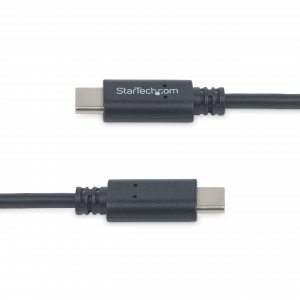 StarTech.com 3ft (1m) USB-C Charging Cable, Charge & Sync, 60W (3A) PD, USB 2.0 Laptop Charger Cable, USB-IF Certified - USB C Charging Cord