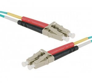 Connect 391674 fibre optic cable 5 m LC/UPC OM4 Aqua colour