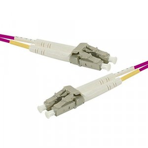 Connect 392525 fibre optic cable 1 m 2x LC OM4 Pink