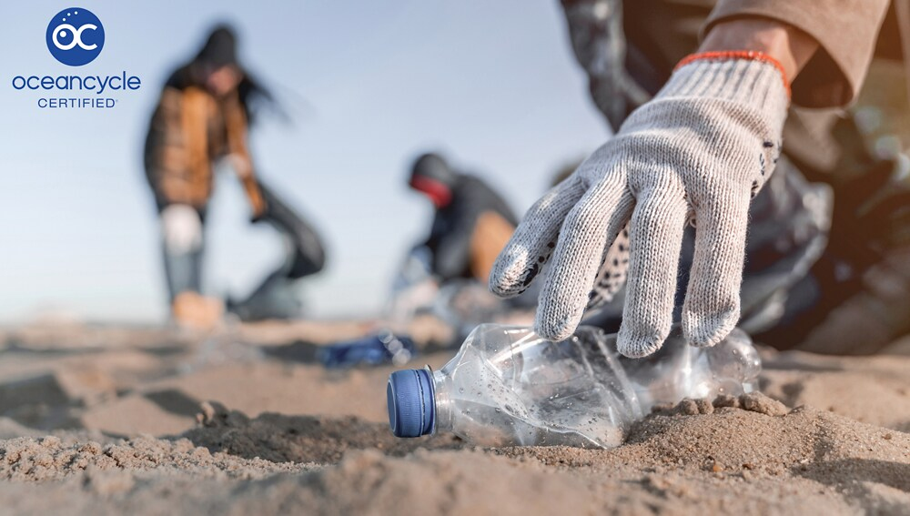 OceanCycle Certified® Ocean-bound Plastic