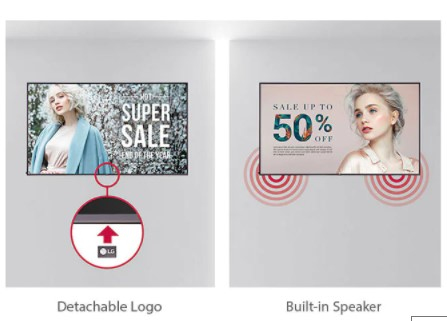 Detachable Logo & Built-in Speaker