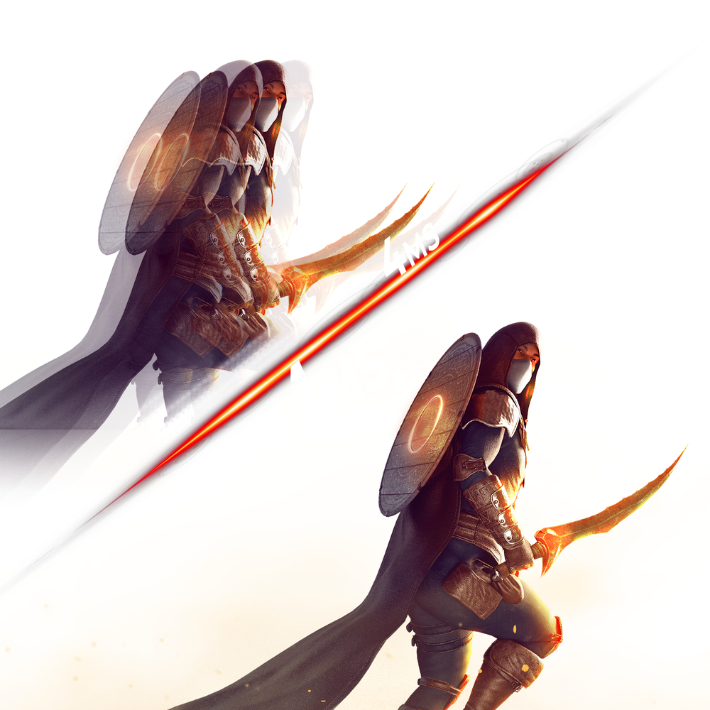 1ms Response time GTG - Grey-to-Grey